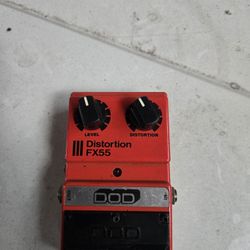 Vintage Distortion Pedal Fx55