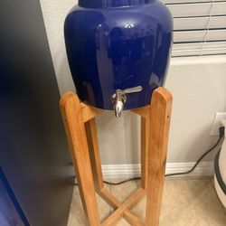 Ceramic Water Dispenser W/stand