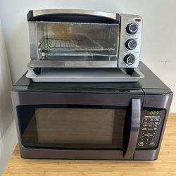 Microwave And toaster oven