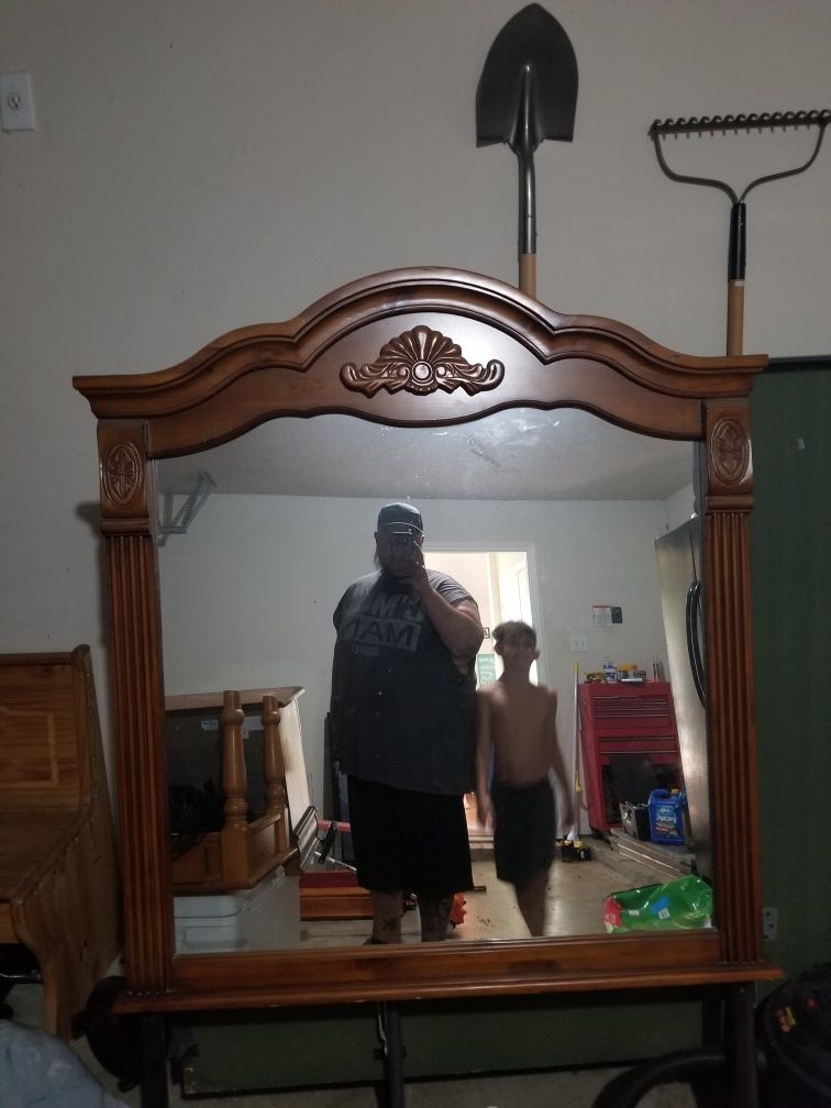 Mirror from a dresser