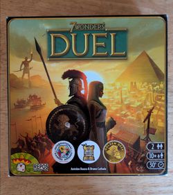 7 Wonders Duel board game, new.