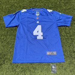 #4 Cam Skattebo New York Giants Jersey Classic Blue (Available in Men’s Sizes S-XL)
