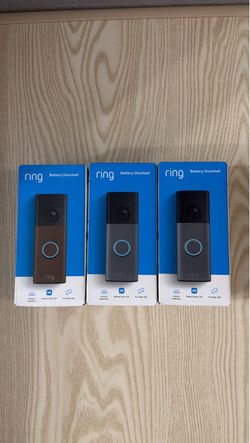 Ring Battery Video Doorbell 2K – Brand New, Sealed
