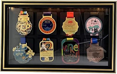 Marathon Medal Display Frame-Medal Display Frame-Medal Display case3D Medal Box Photo Frame