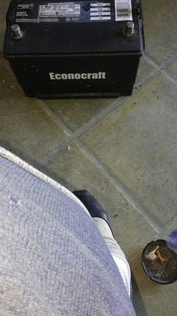 Brand new econocraft. battery life time warrantying