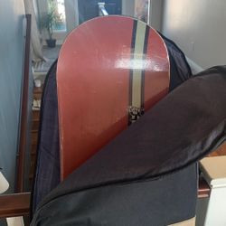 Snowboard And Cover