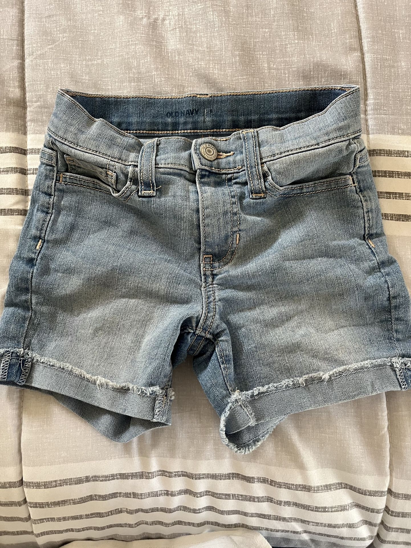 Girls Shorts, High rise Size 8