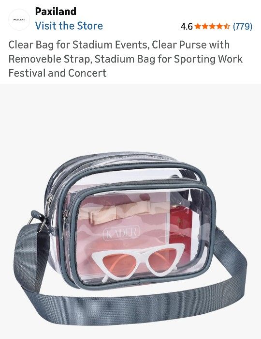 NEW IN BOX. CLEAR BAG w/ Gray Edge. See Photos. Cash And Pickup ONLY 