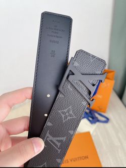 Louis Vuitton Belt Matte Black