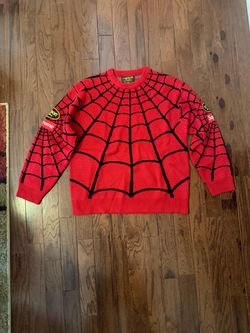 Supreme x Vanson Leathers Spider Web Sweater