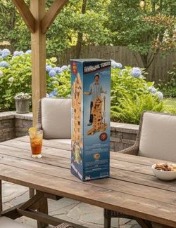 Giant Sized Jumbo Wooden Jenga 49 Piece Jumbling Tower Party Game