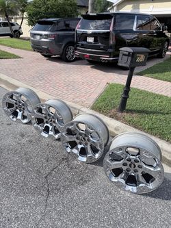 20” inch chrome Rims Wheels 6 lugs