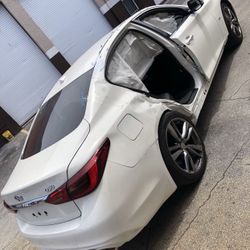 Infiniti Q50 Part Out Rwd Luxury Red Sport 3.0 