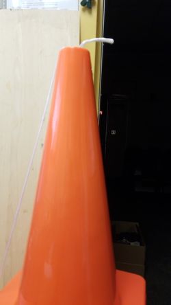 Safety cones 18" 6qt.