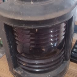 Classic WILCOX CRITTENDEN Port Sidelight Ship's Lantern 