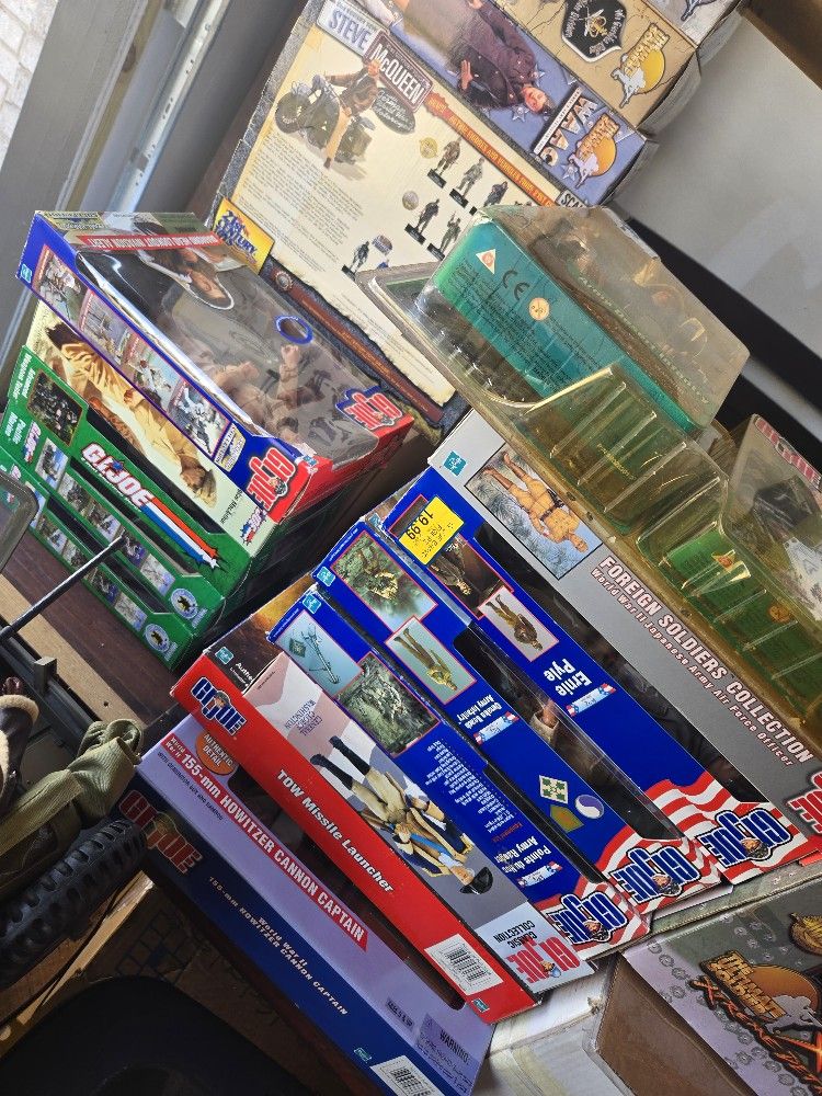 Star Wars And Gi Joes For Sale