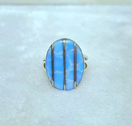 Sterling Silver Lamar Ring Size 8