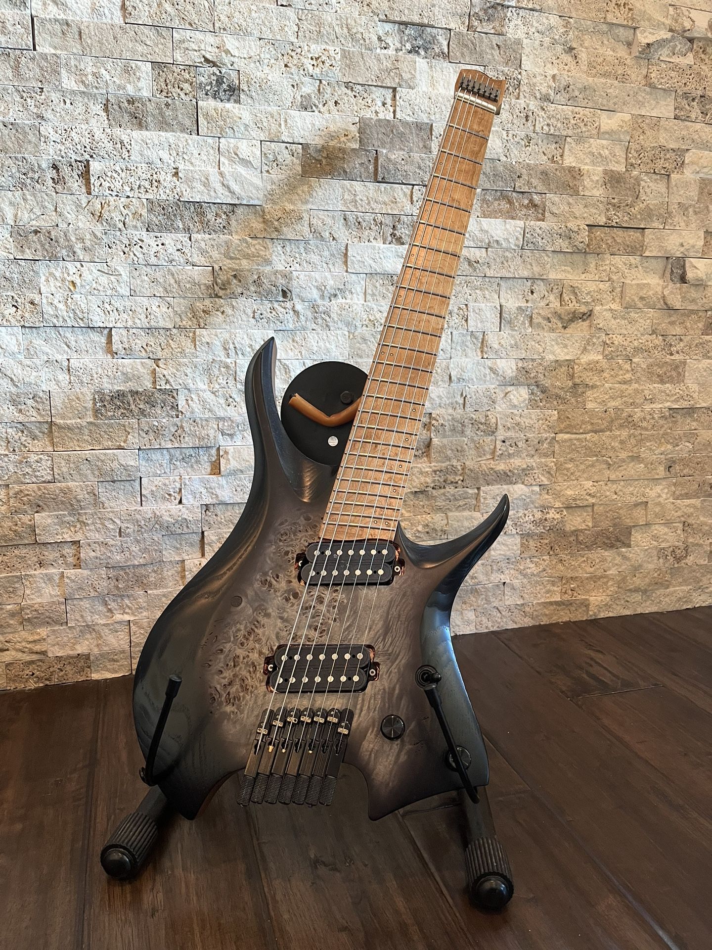 NK 7-string Headless Guitar - 2021 - Black Burst