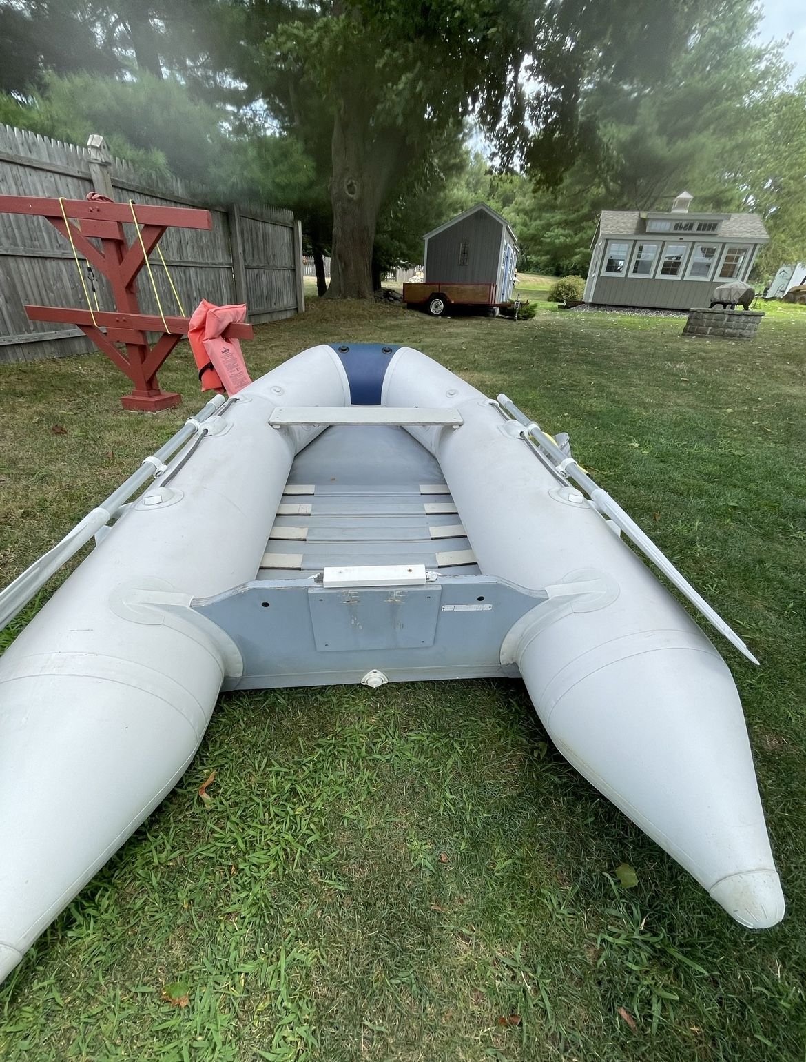Zodiac Wave Dinghy Boat With Motor for Sale in Southington, CT OfferUp