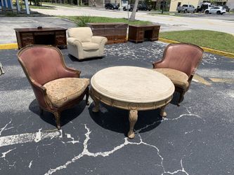 Vintage Matching Chairs And Table $125 For All 