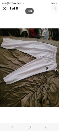 Brand-New With Tags Men's Adidas Track Tops Pants White/Black Size 2XL Won't Take Lower Offers