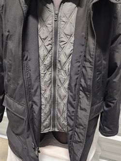 Michael Kors Benson Woven Parka 