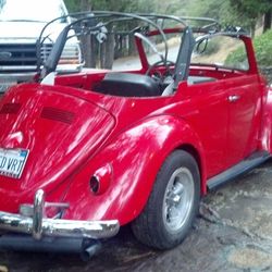 Custom 1966 VW Bug Convertible