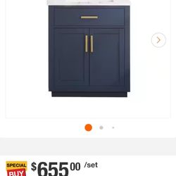 marble-covered sink $320