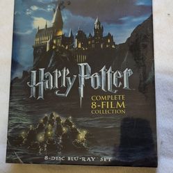 Harry Potter 8 film set. Blu Ray. (NEW)
