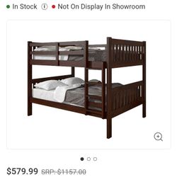 Twin Twin Bunk Bed Expresso