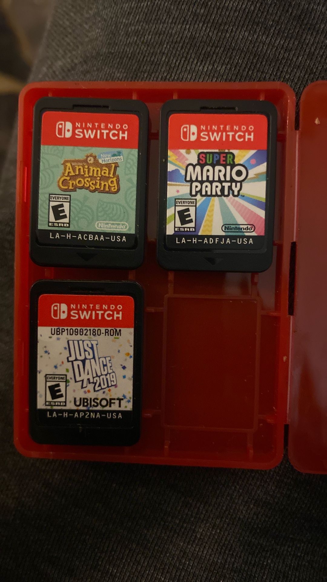 Animal Crossing , Super Mario Party And Just Dance 2019