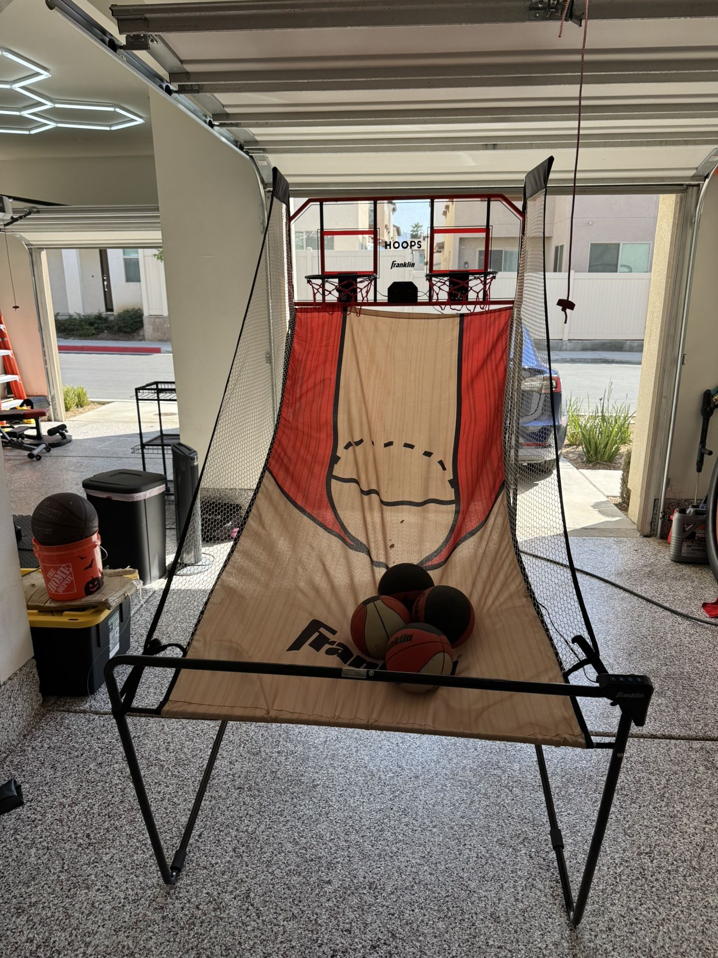 Pop Shot Basketball Court Arcade Game