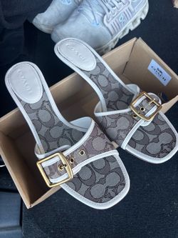 Coach kitten heels