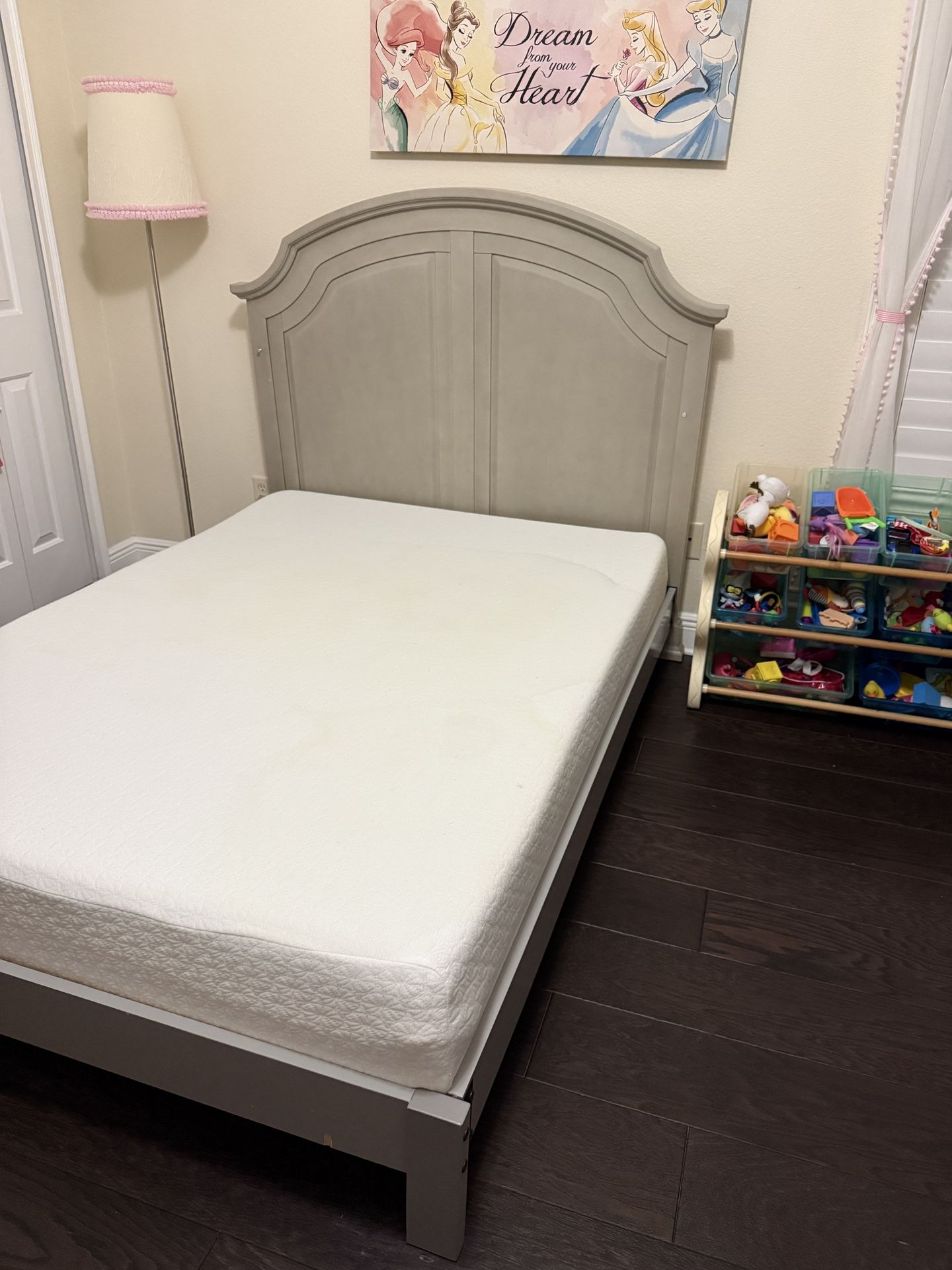Gray Kids Full Bed