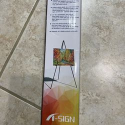 T Sign Easel Stand
