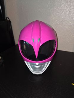 Pink power ranger helmet