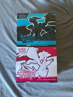 Black Bolt White Flare Pokemon Center ETB