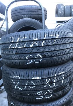 215/50/17x2 matching Pair Bridgestone 80%