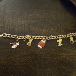 Snoopy Charm Bracelet