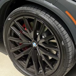 Original BMW Rims And All Season Tires 