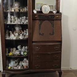 1850's Curio/Secretary Desk