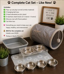 Full cat essentials set OBO