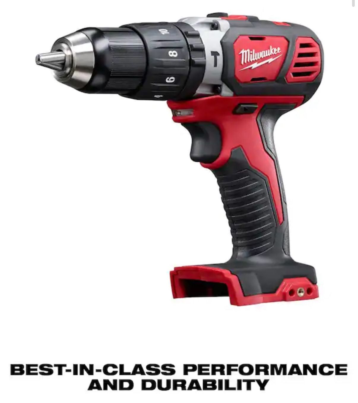 Milwaukee M18 18V Lithium-Ion Cordless 1/2 in. Hammer Drill/Driver (Tool-Only)
