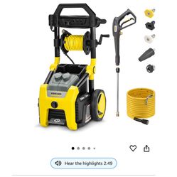 Kärcher K2300PS Max 2875 PSI Electric Pressure Washer with 4 Spray Nozzles