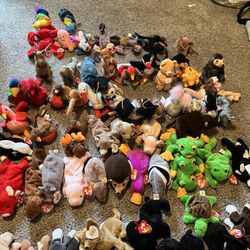 Beanie babies (sold as 1 lot)