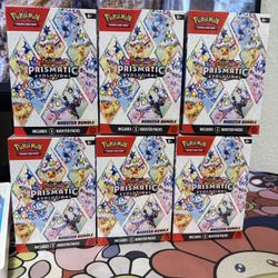 Pokemon Prismatic Evolutions Booster Bundles