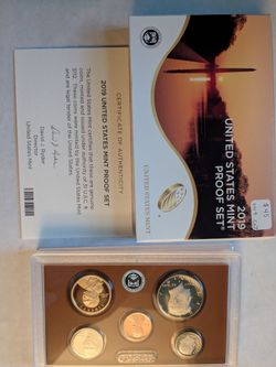2019 proof set