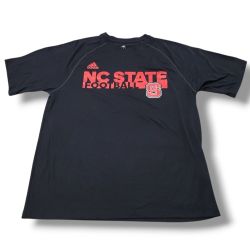 Adidas Shirt Size Medium Adidas Climalite NC State Football T-Shirt Graphic Tee Measurements In Description 