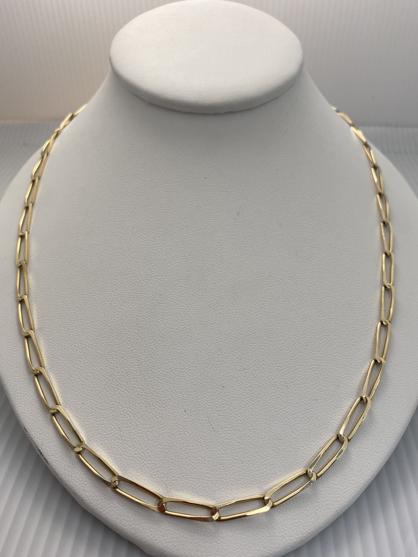 14k 30” Yellow Gold Link Chain