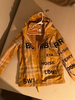 Burberry Horseferry Print Hooded Jacket